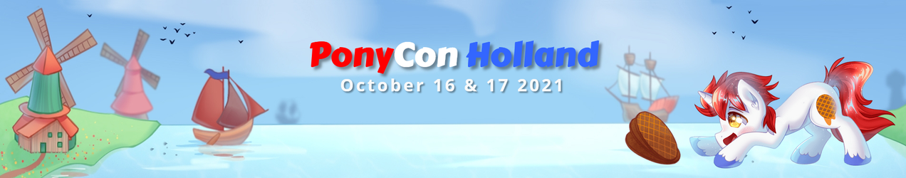 PonyCon Holland 2021 - banner